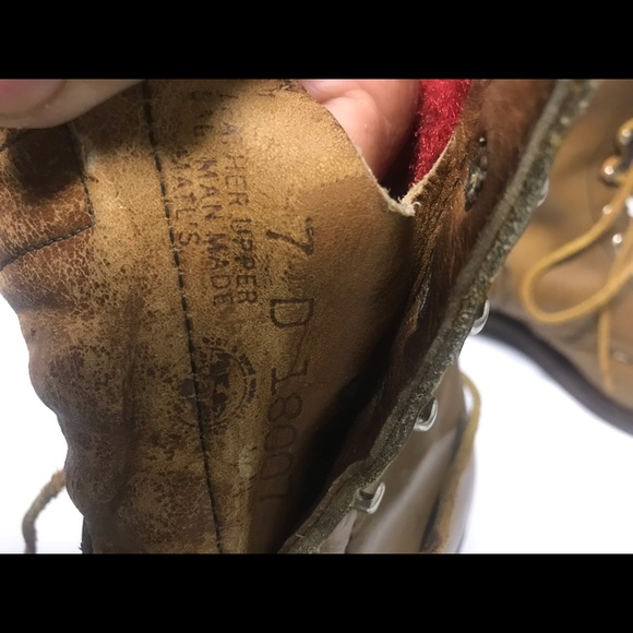 Vintage Redwing boots combat  #948 insulated main image 7